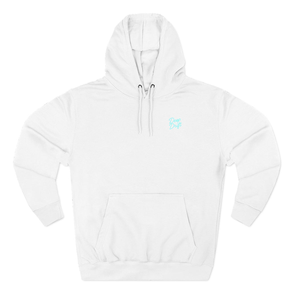 Wave & Sun Deep Drift– "Hooked By The Sea" Hooked Horizon Co. Unisex Hoodie for Ocean Lovers, Nautical Fashion, Cool Weather Gear, Everyday Comfort, Perfect Gift