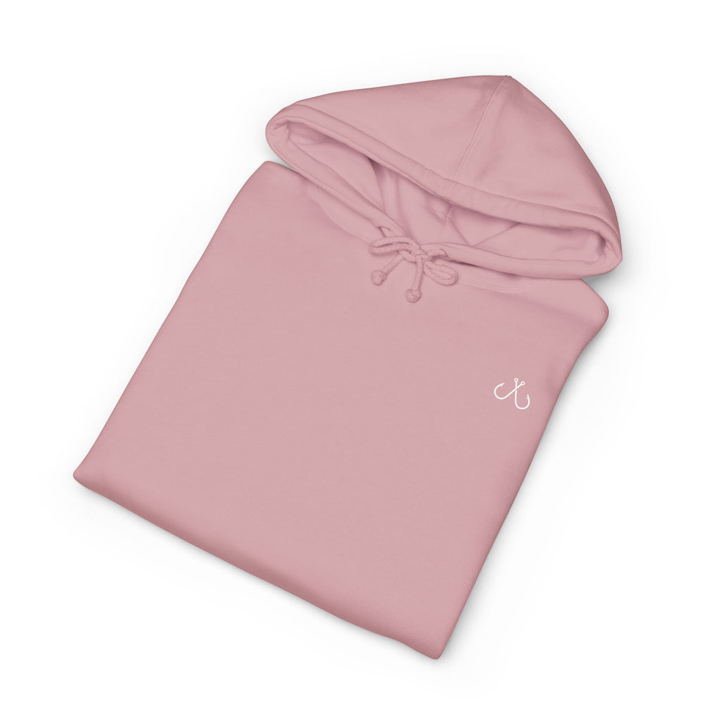 Chasing Legends Not Trends Hoodie Hooked Horizon Co. — Minimal Fishing Back Graphic Hoodie, Multiple Color Variations