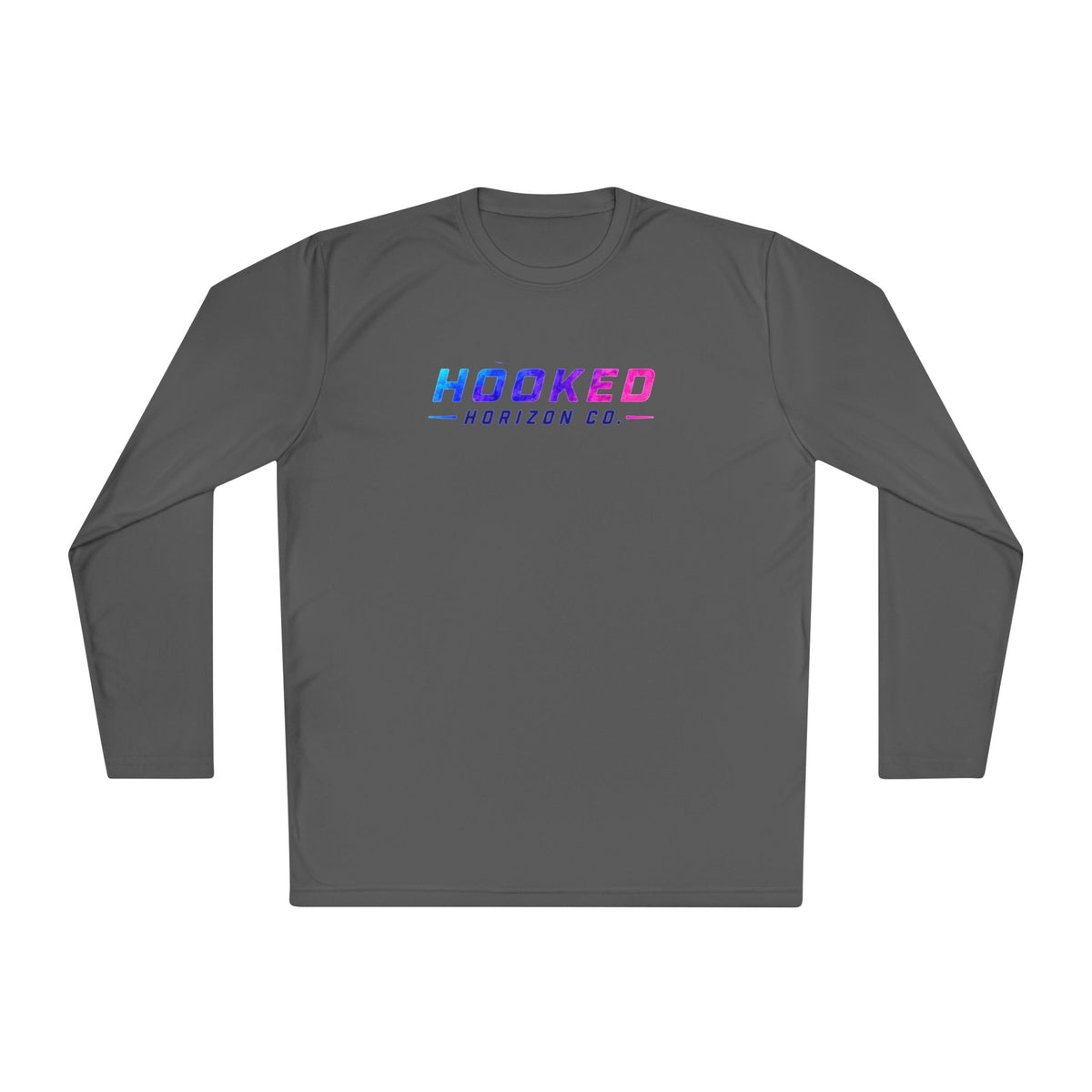 Moisture Wicking Classic Logo Shark Tee —Horizon Co. Anchors Long Sleeve Tee — Lightweight Fishing Shirt