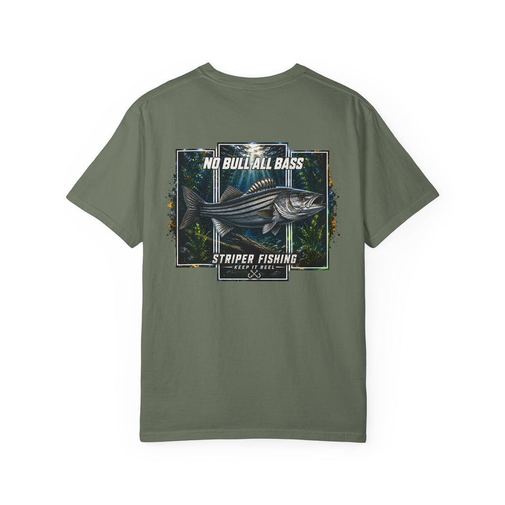 Saltwater Sea Striper Fishing Tee — Hooked Horizon Co.  Angler Gifts Ocean Lover Gifts