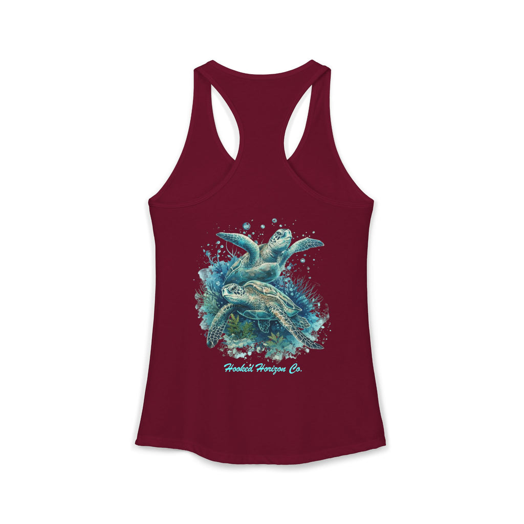 Sea Turtle Deep Drift– Hooked Horizon Co. Gifts for Ocean Lovers, Nautical Fashion, Everyday Comfort, Perfect Gift for Her