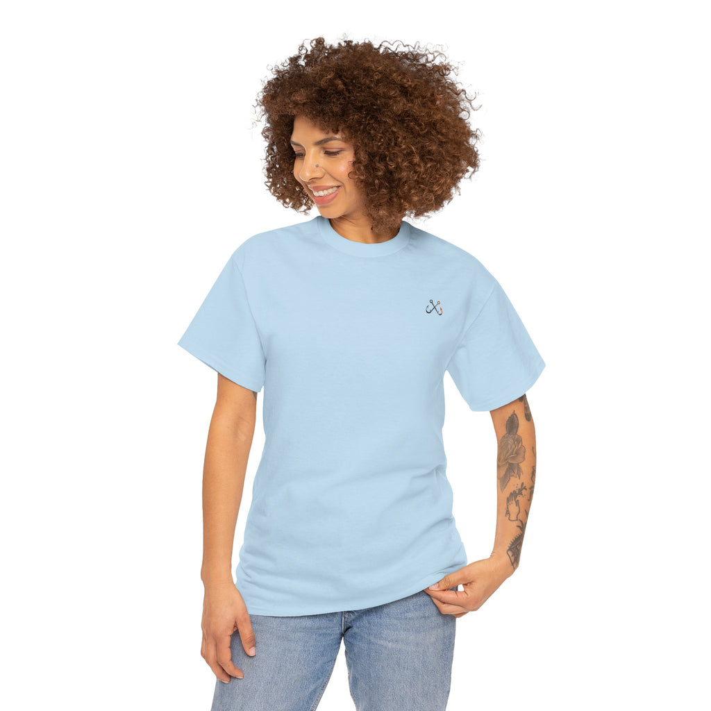 Hammer Head Hooked Horizon Co Tee—Ocean Graphic Tee — "Beloved" Ray Design