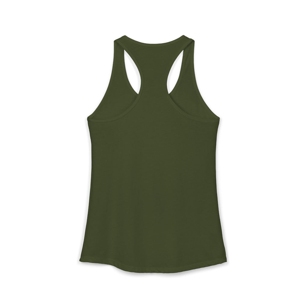 Hooked Horizon Co. Commerical Logo — Soft Women's Ideal Racerback Tank