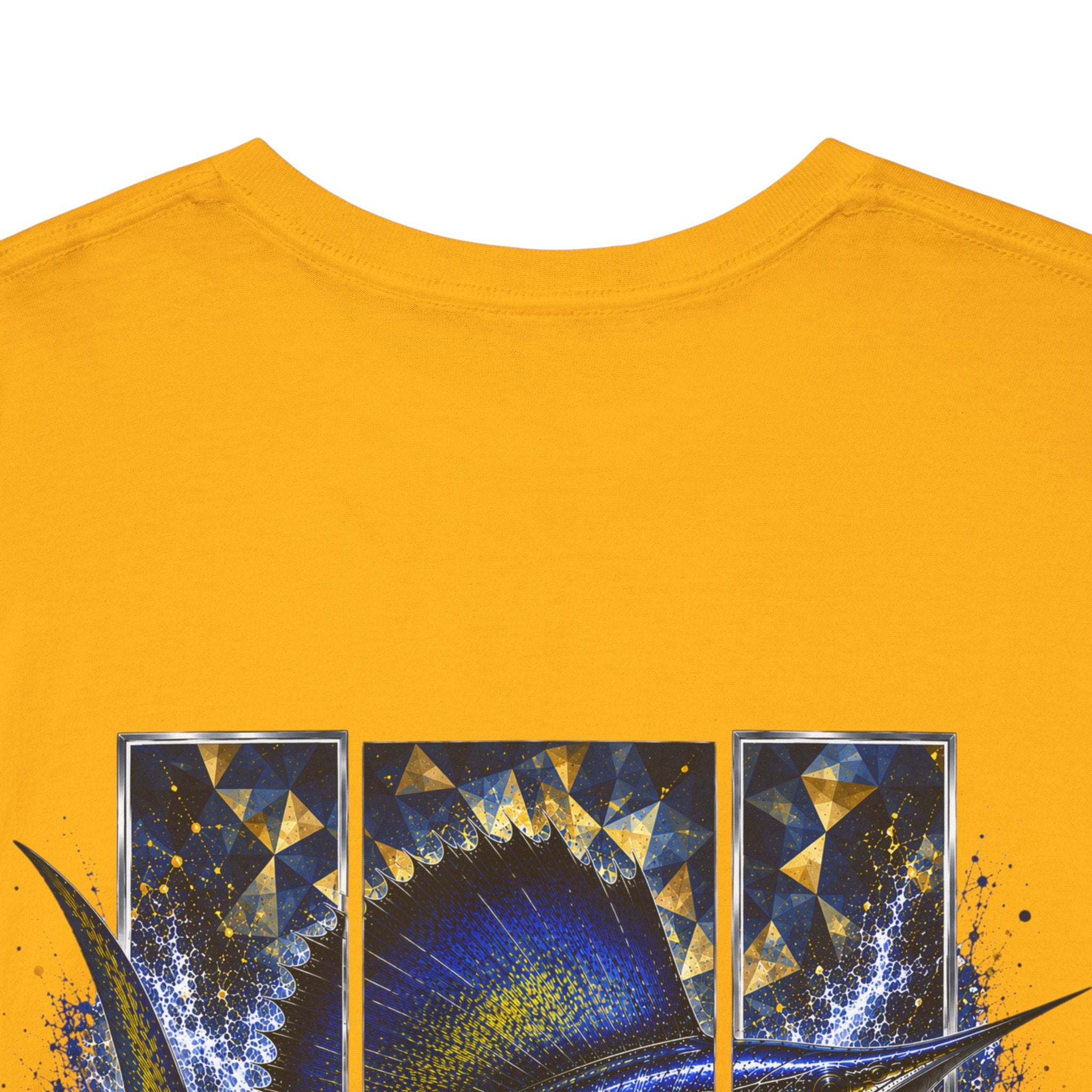 Sail Fish Hooked Horizon Co Tee—Ocean Graphic Tee — "Beloved" Ray Design