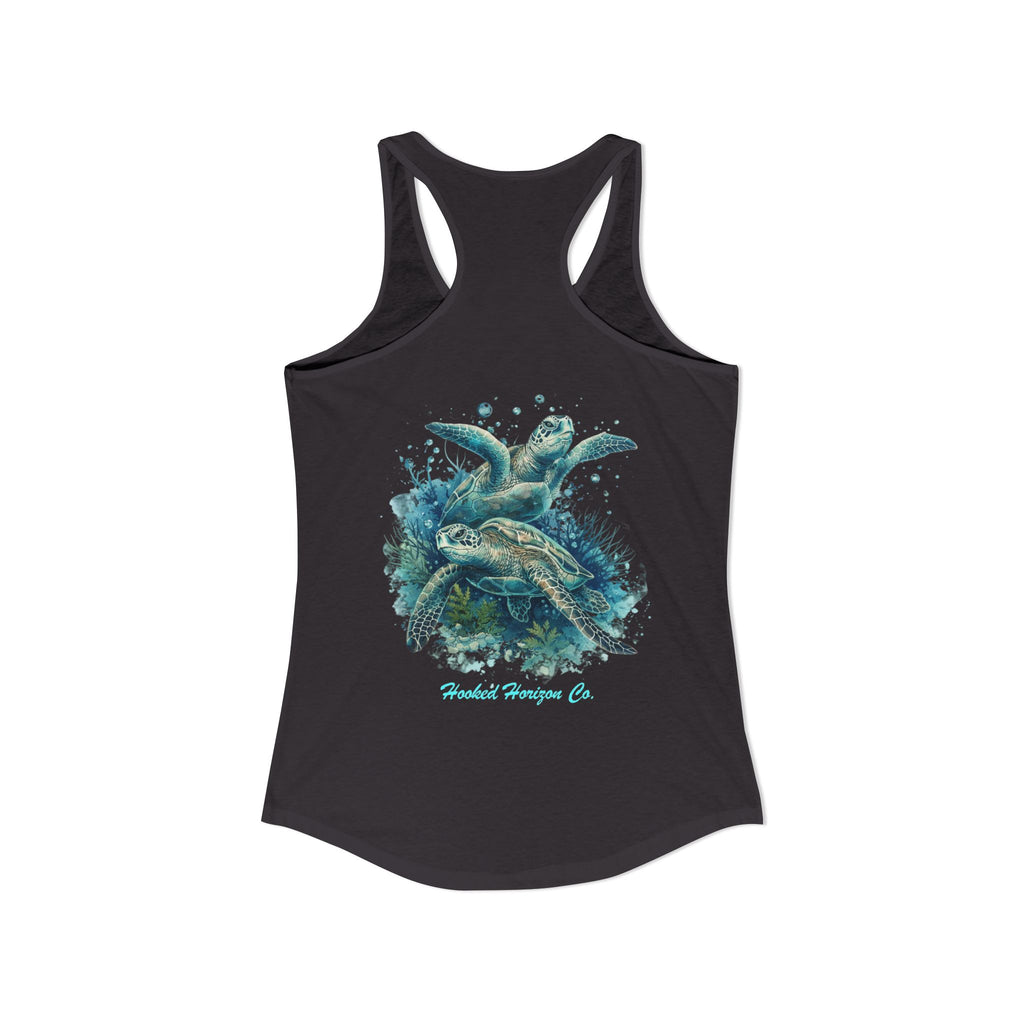 Sea Turtle Deep Drift– Hooked Horizon Co. Gifts for Ocean Lovers, Nautical Fashion, Everyday Comfort, Perfect Gift for Her