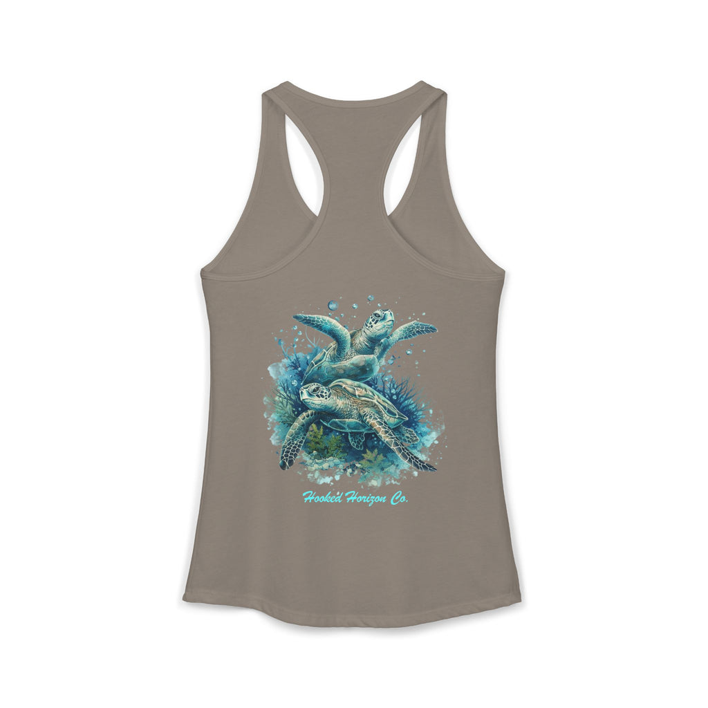 Sea Turtle Deep Drift– Hooked Horizon Co. Gifts for Ocean Lovers, Nautical Fashion, Everyday Comfort, Perfect Gift for Her