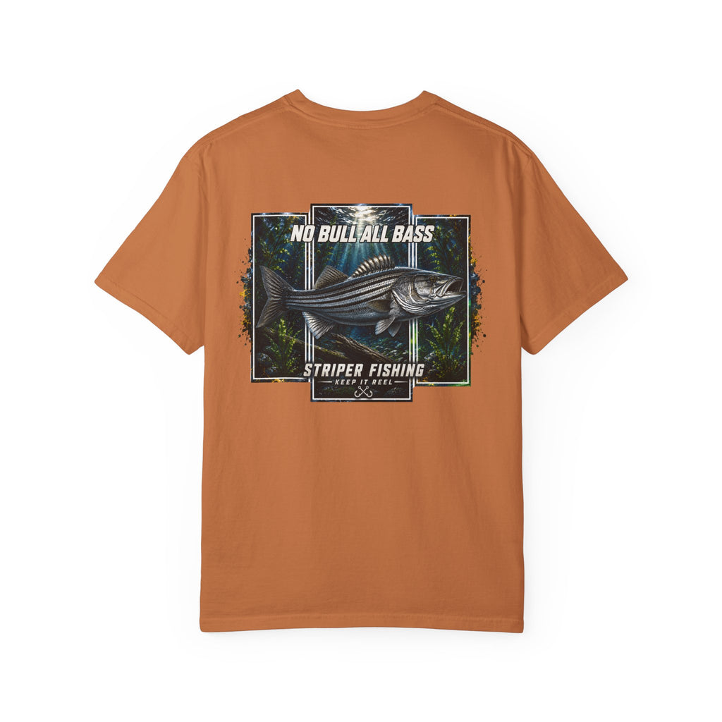 Saltwater Sea Striper Fishing Tee — Hooked Horizon Co.  Angler Gifts Ocean Lover Gifts
