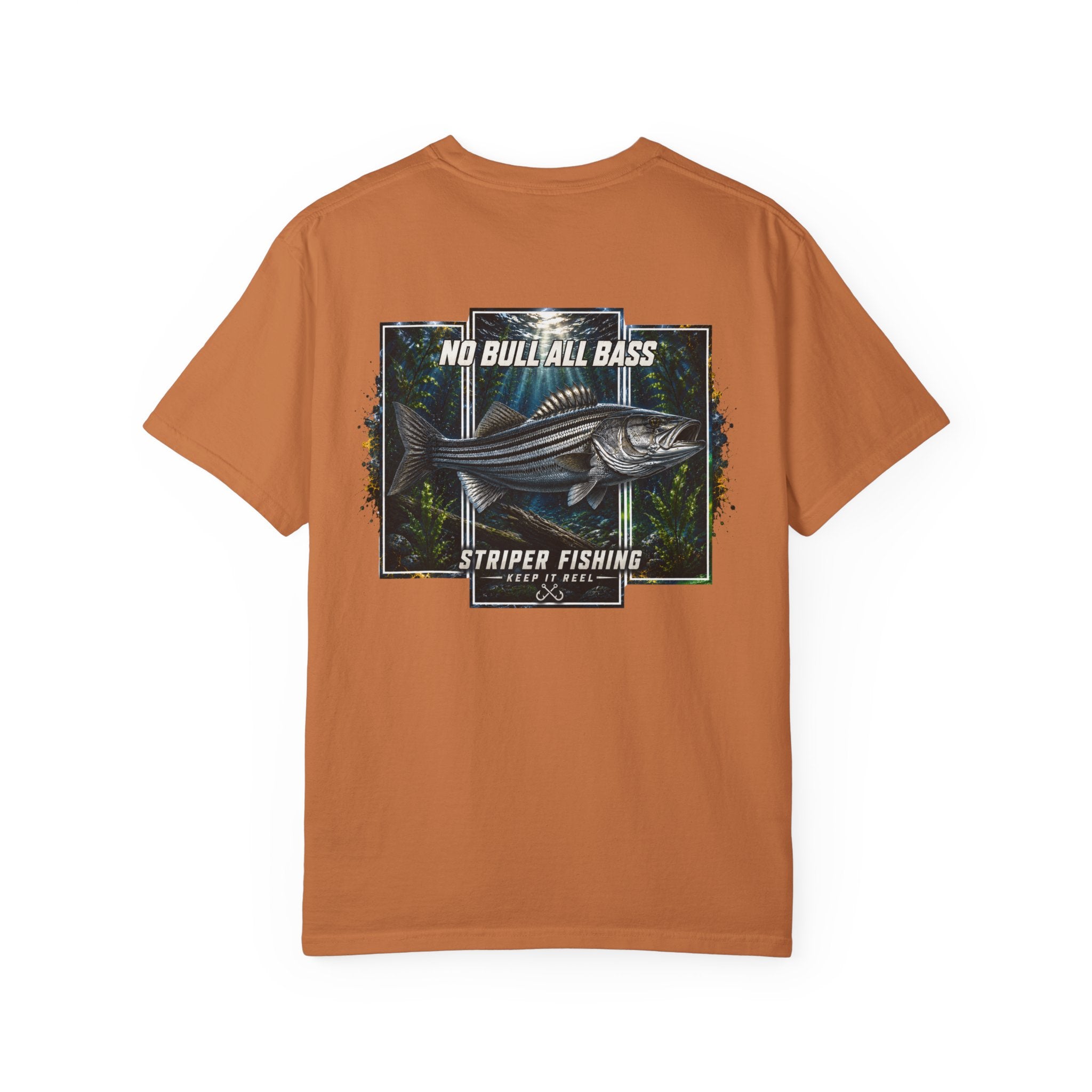 Saltwater Sea Striper Fishing Tee — Hooked Horizon Co.  Angler Gifts Ocean Lover Gifts