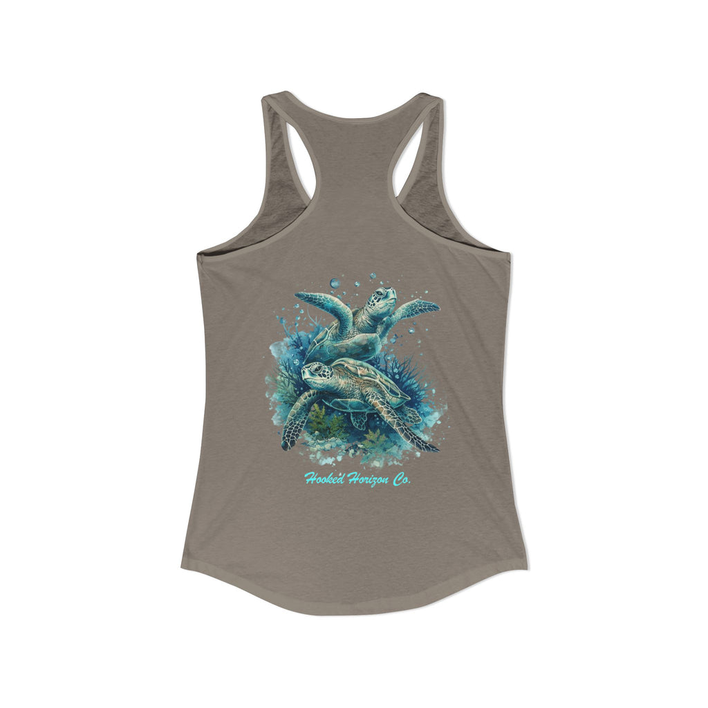 Sea Turtle Deep Drift– Hooked Horizon Co. Gifts for Ocean Lovers, Nautical Fashion, Everyday Comfort, Perfect Gift for Her