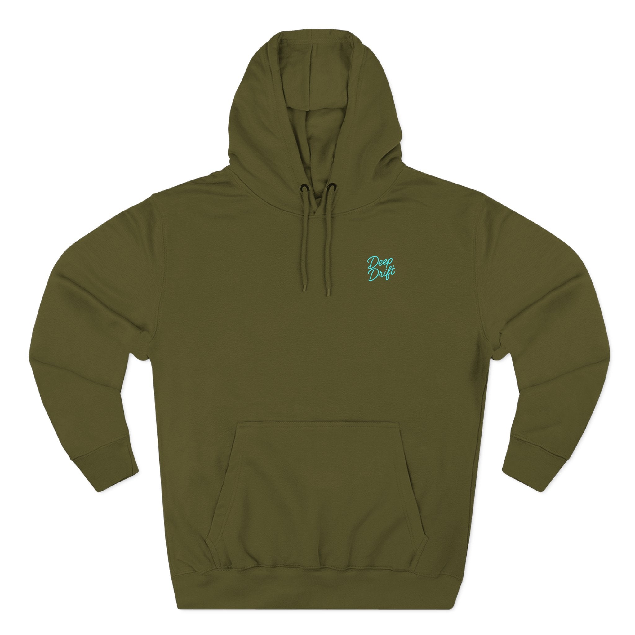 Wave & Sun Deep Drift– "Hooked By The Sea" Hooked Horizon Co. Unisex Hoodie for Ocean Lovers, Nautical Fashion, Cool Weather Gear, Everyday Comfort, Perfect Gift