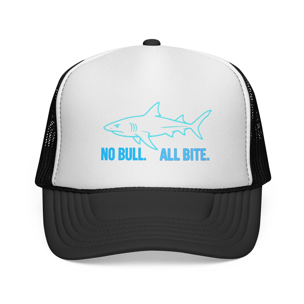 No Bull All Bite Shark Trucker Cap — Fishing & Beach Hat