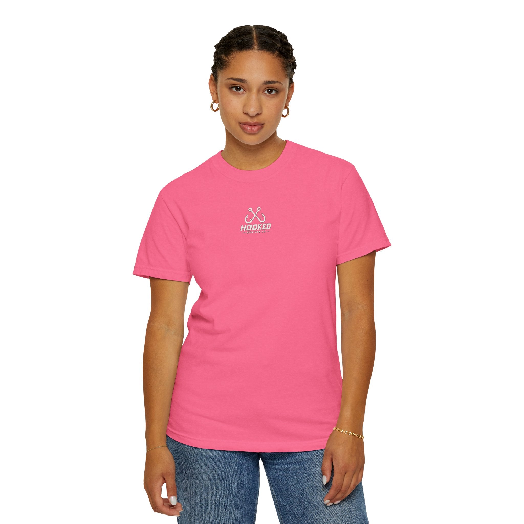 Saltwater Sea Striper Fishing Tee — Hooked Horizon Co.  Angler Gifts Ocean Lover Gifts