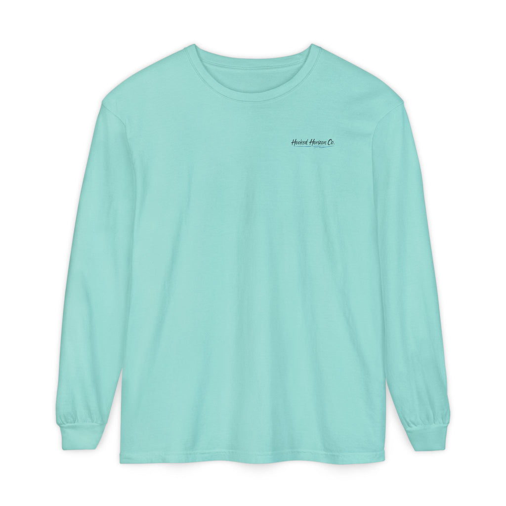 Chasing Legends Tarpon, Mahi Mahi, TunaSaltwater Fish Long Sleeve Tee — Hooked Horizon Co. Graphic Shirt