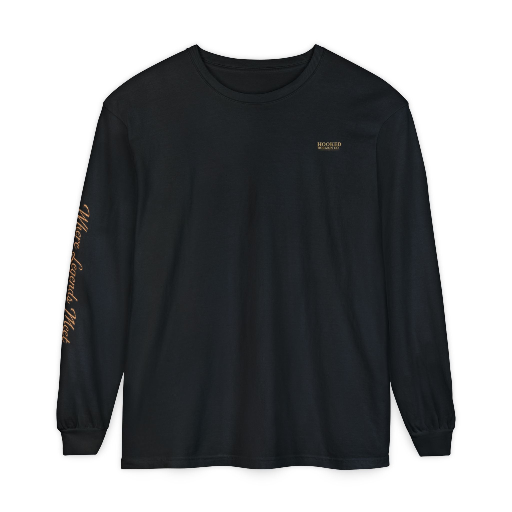 Compass Long Sleeve T-Shirt, Ocean Adventure Apparel, Boat Trip Shirt, Coastal Style, Gift for Fishermen