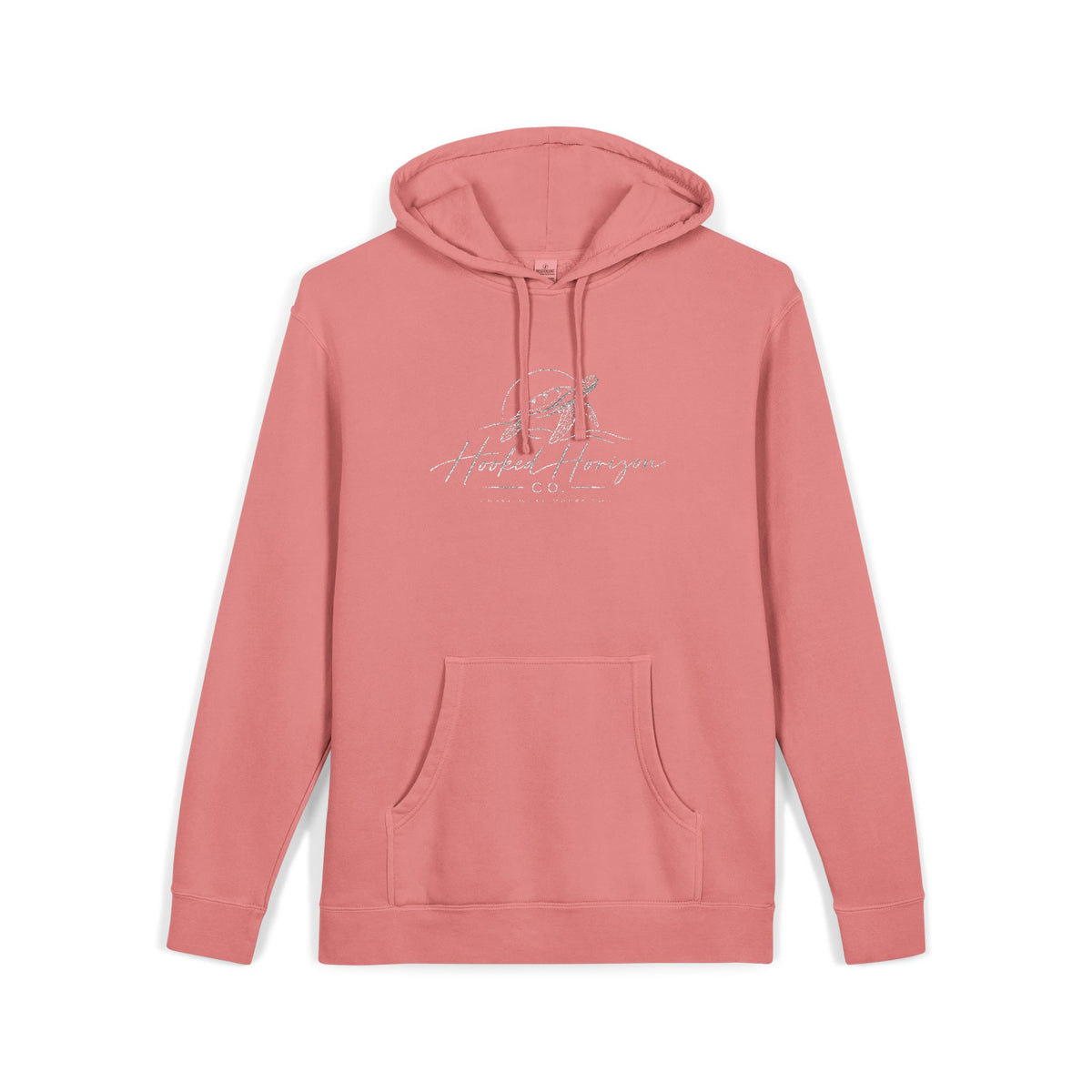 Turtle Hooked Horizon Co – " Chase What Moves You "Unisex Pigment-Dyed Hoodie