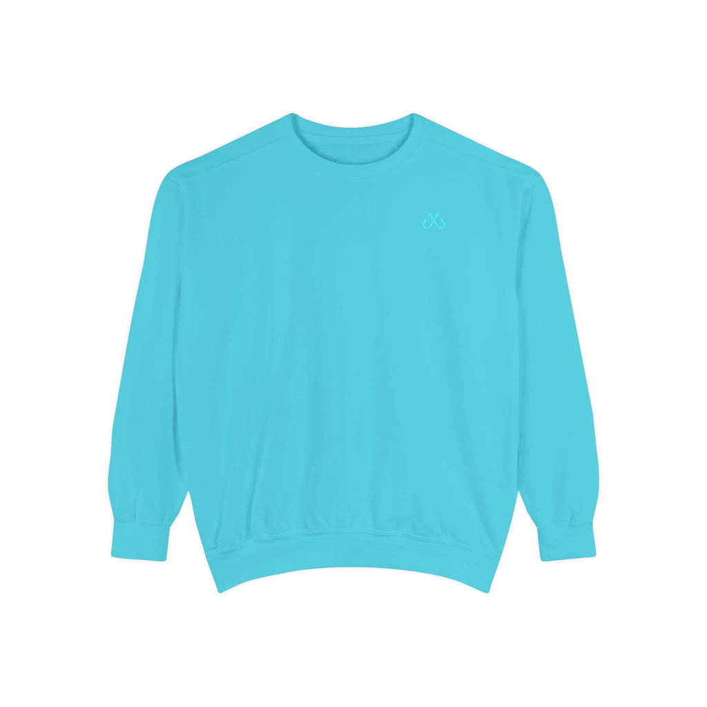 Vintage vibes Neon Tarpon Sweatshirt– Hooked Horizon Co. Ocean apparel, Gifts for Him & Her, Ocean Conservation, Soft Unisex Garment-Dyed Sweatshirt