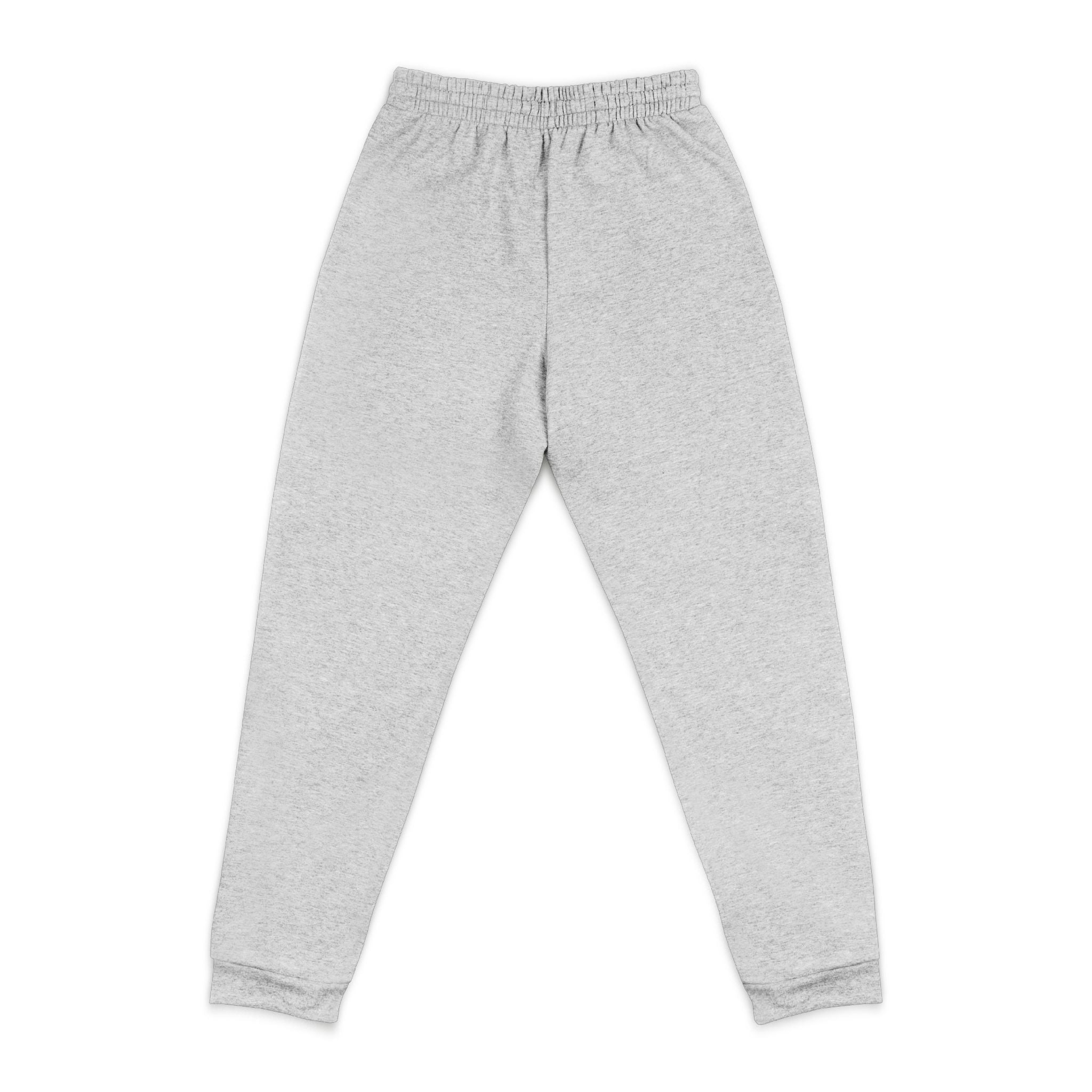Shark Embroidered 'Bone Daddy' Grey Joggers — Casual Comfort Sweatpants