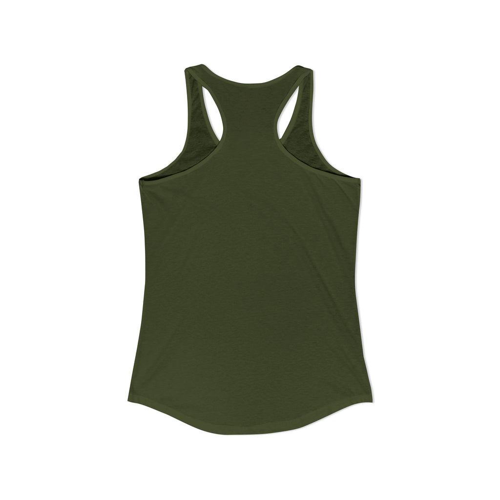 Hooked Horizon Co. Commerical Logo — Soft Women's Ideal Racerback Tank