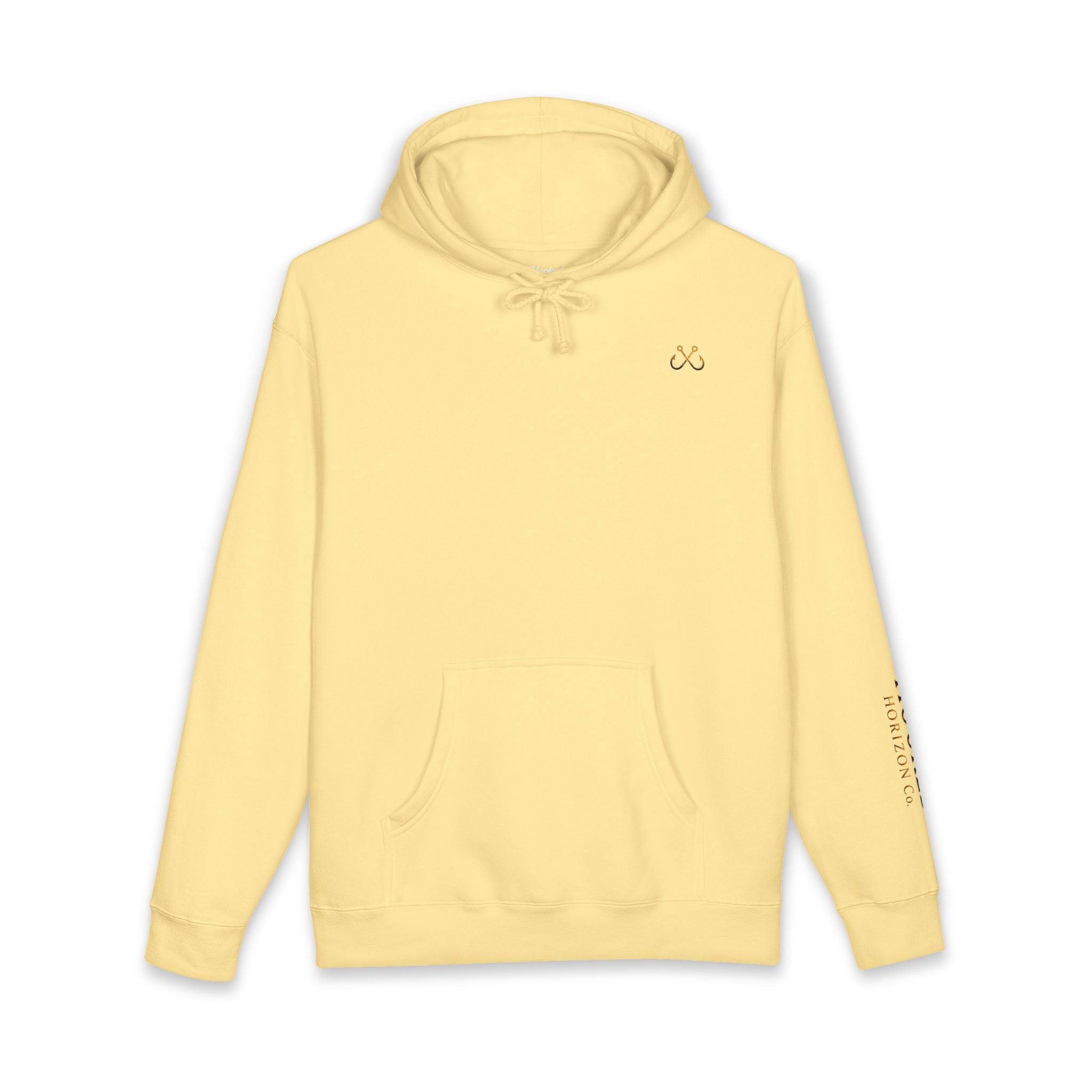 Grouper Hoodie Hooked Horizon Co. — Fishing Back Graphic Hoodie, Multiple Color Variations