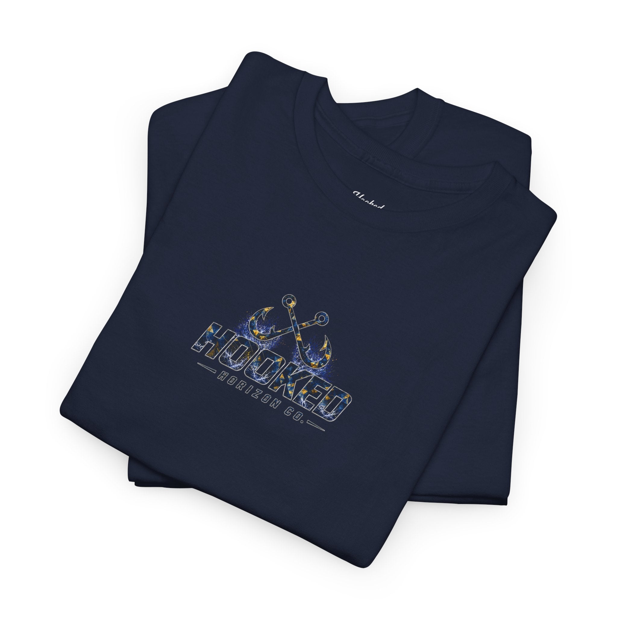Sail Fish Hooked Horizon Co Tee—Ocean Graphic Tee — "Beloved" Ray Design