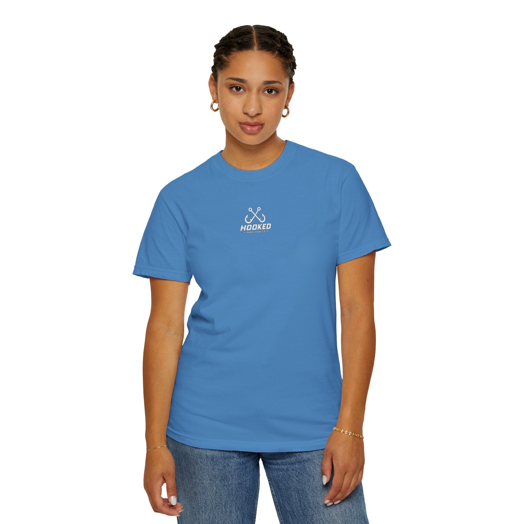 Saltwater Sea Striper Fishing Tee — Hooked Horizon Co.  Angler Gifts Ocean Lover Gifts