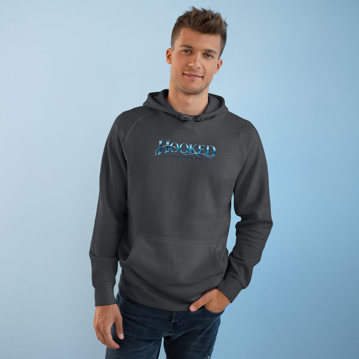 Fishing Boat " Chasing Legends Not Trends "Hooked Horizon Co. Unisex Supply Hoodie