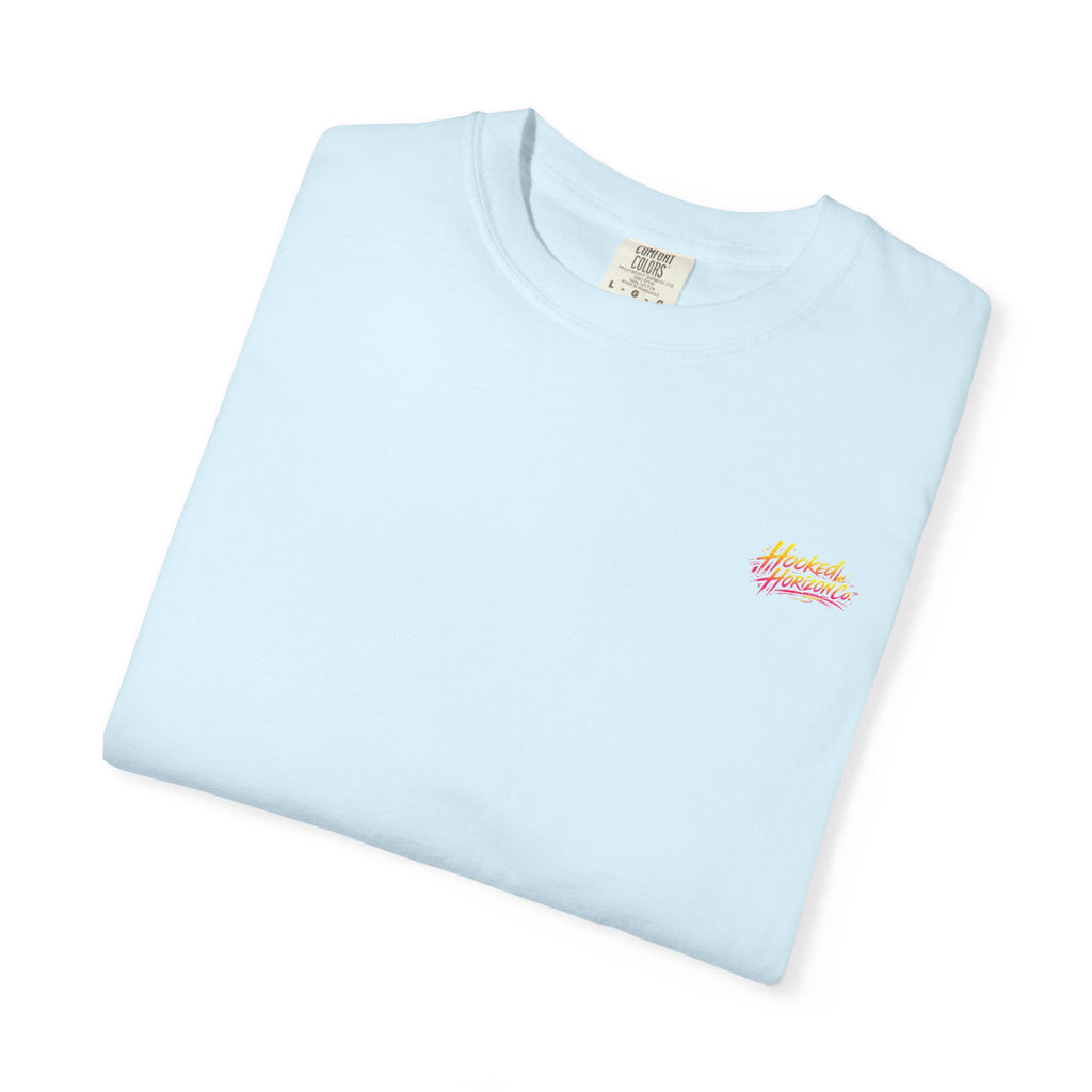 Hooked & Hammered Fishing T-shirt, Hooked Horizon Co, Angler Gifts, Shark Lovers