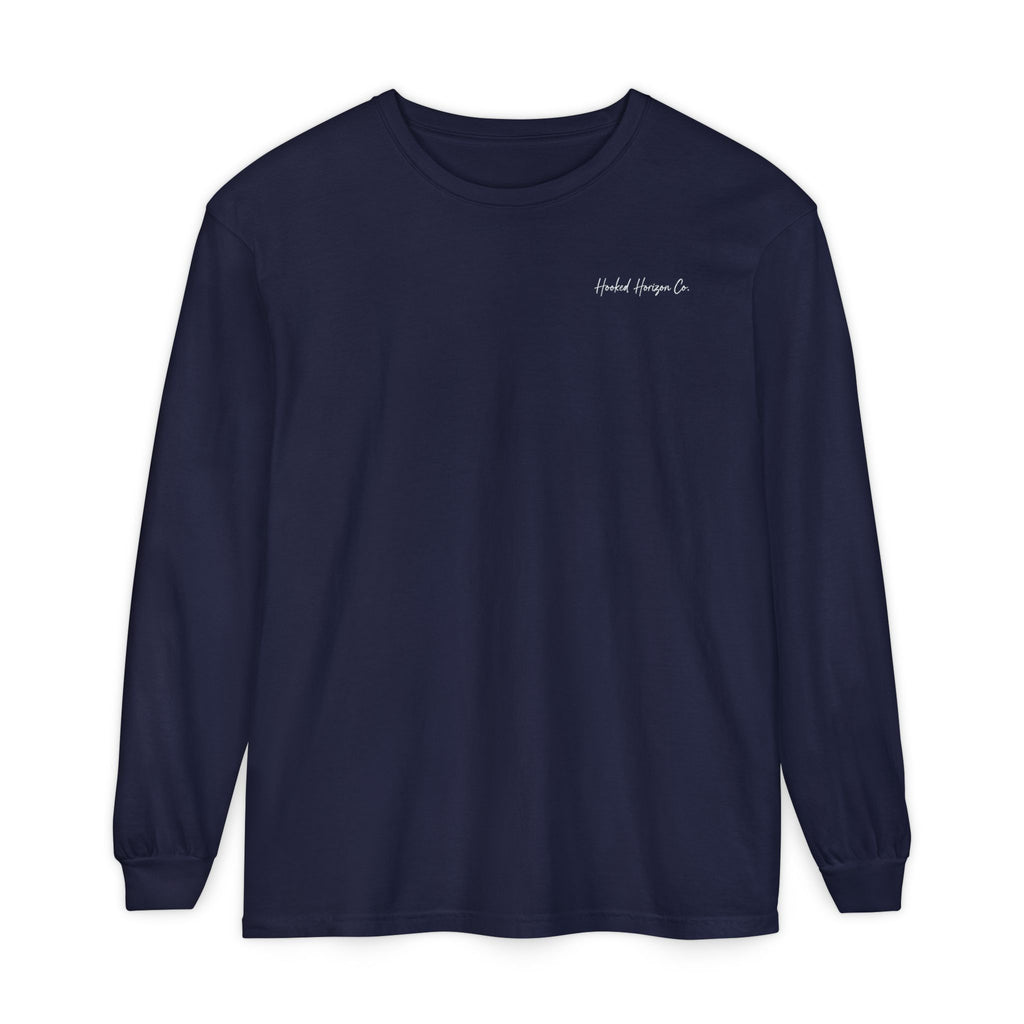 Chasing Legends Tarpon, Mahi Mahi, TunaSaltwater Fish Long Sleeve Tee — Hooked Horizon Co. Graphic Shirt