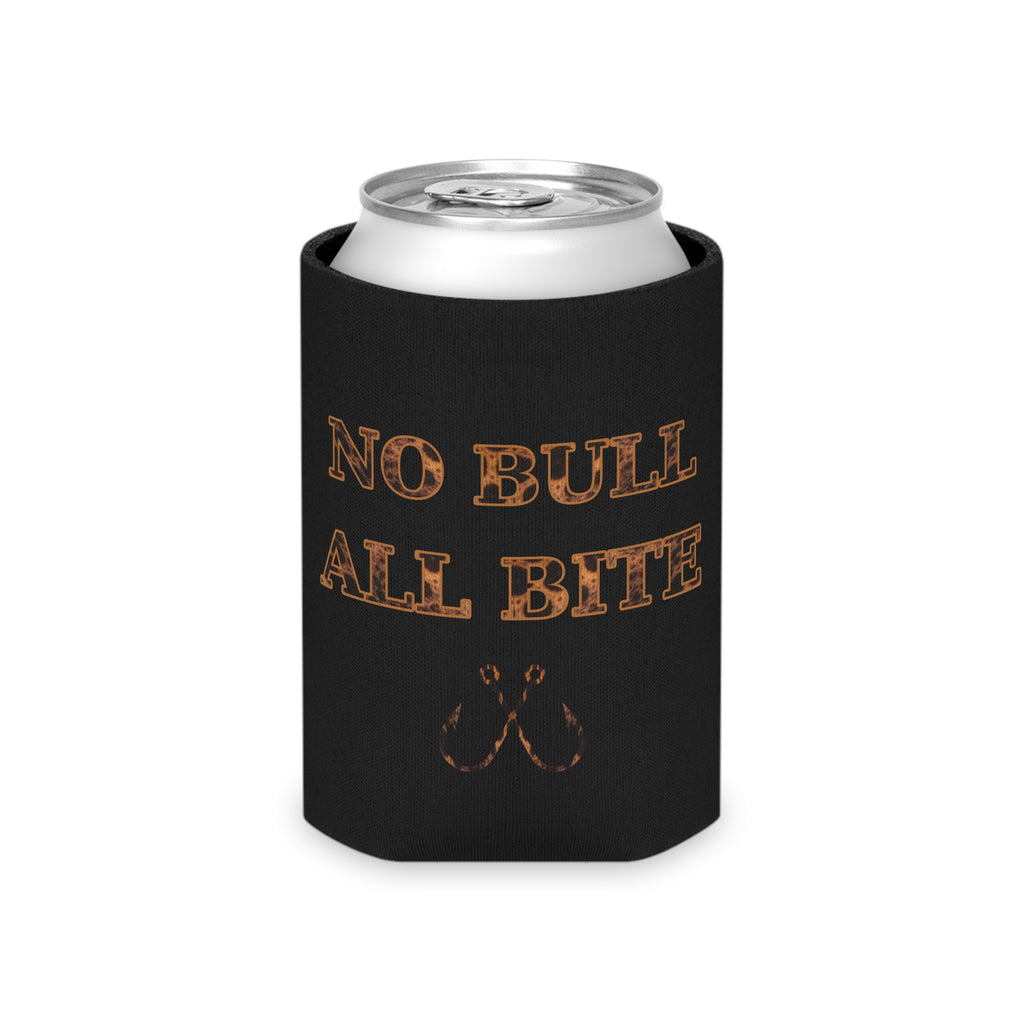 No Bull All Bite Leopard Shark Cooler Coozie — Hooked Horizon Co. Fishing Wave Koozie
