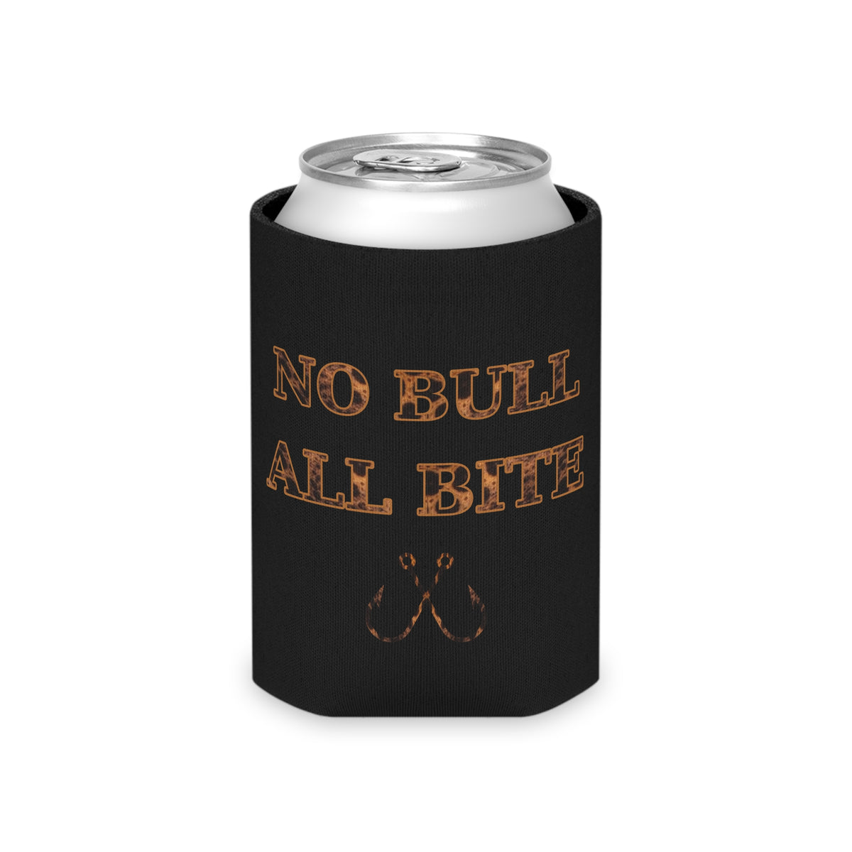 No Bull All Bite Leopard Shark Cooler Coozie — Hooked Horizon Co. Fishing Wave Koozie