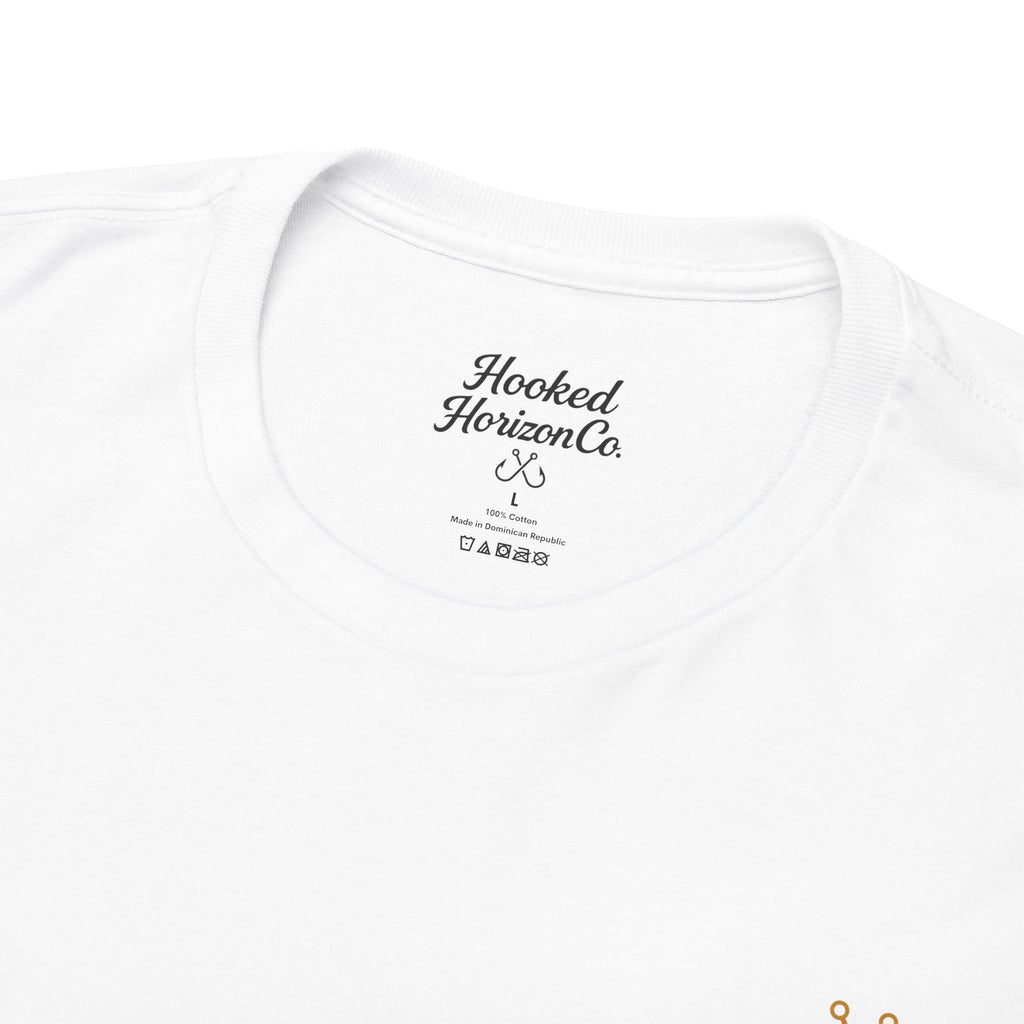 Grouper Hooked Horizon Co Tee—Ocean Graphic Tee — "Beloved" Ray Design