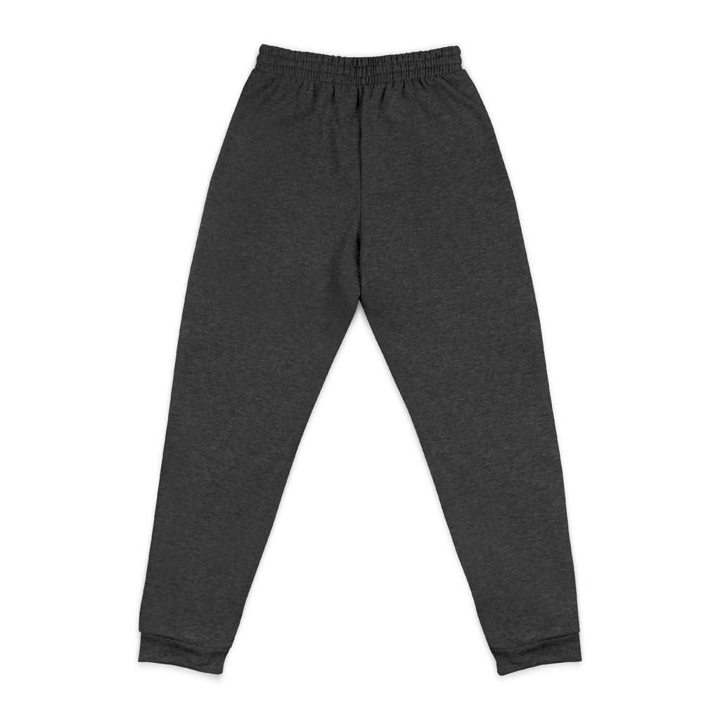 Shark Embroidered 'Bone Daddy' Grey Joggers — Casual Comfort Sweatpants