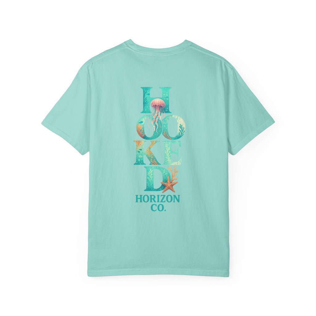 Turtle Deep Drift T-shirt, Hooked Horizon Co, Angler Gifts