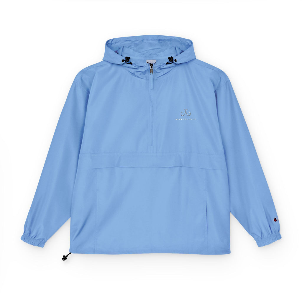 Hooked Horizon Co. Unisex Packable Anorak Jacket, Lightweight Rain Jacket, Outdoor Adventure Gear, Casual Fashion, Travel Essential, Fall Wardrobe