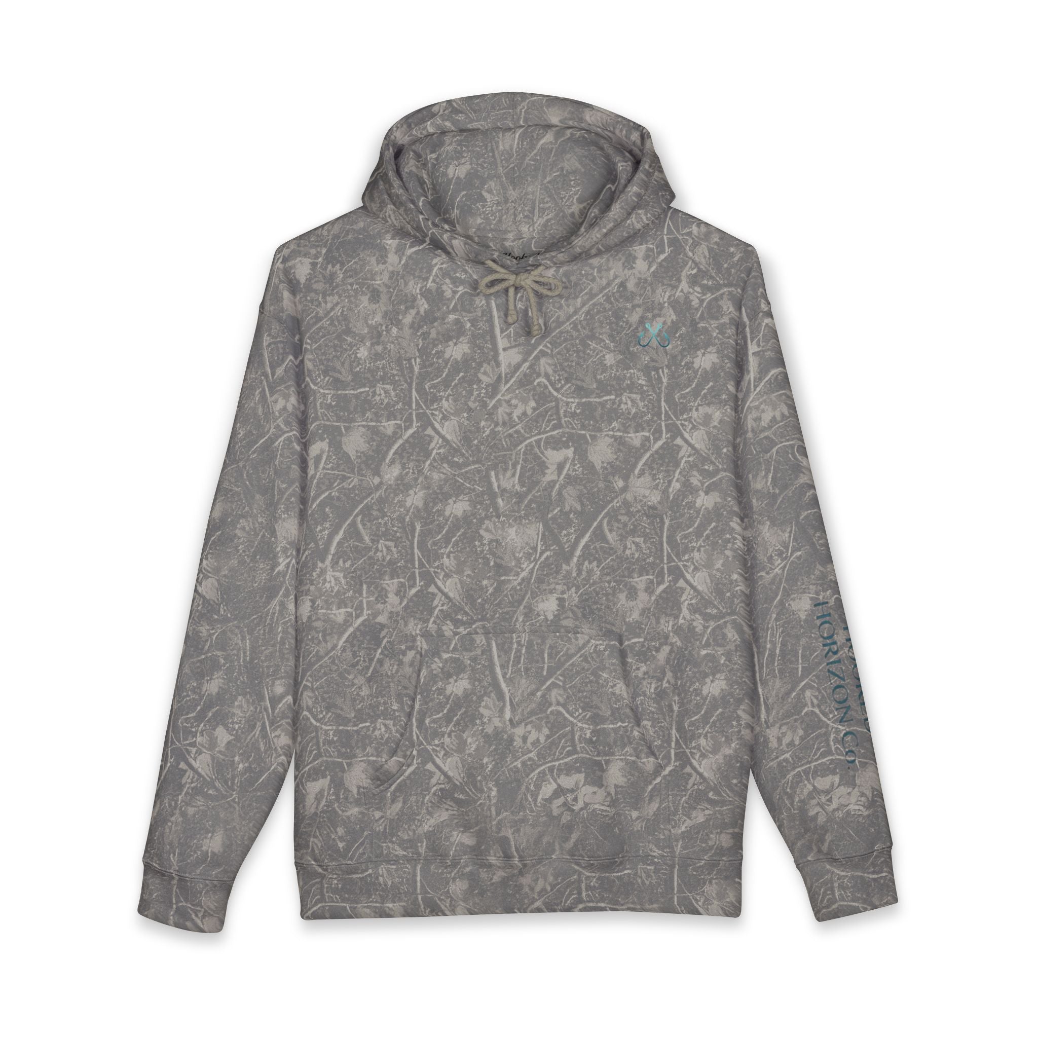 Manta Ray Hoodie Hooked Horizon Co. — Fishing Back Graphic Hoodie, Multiple Color Variations