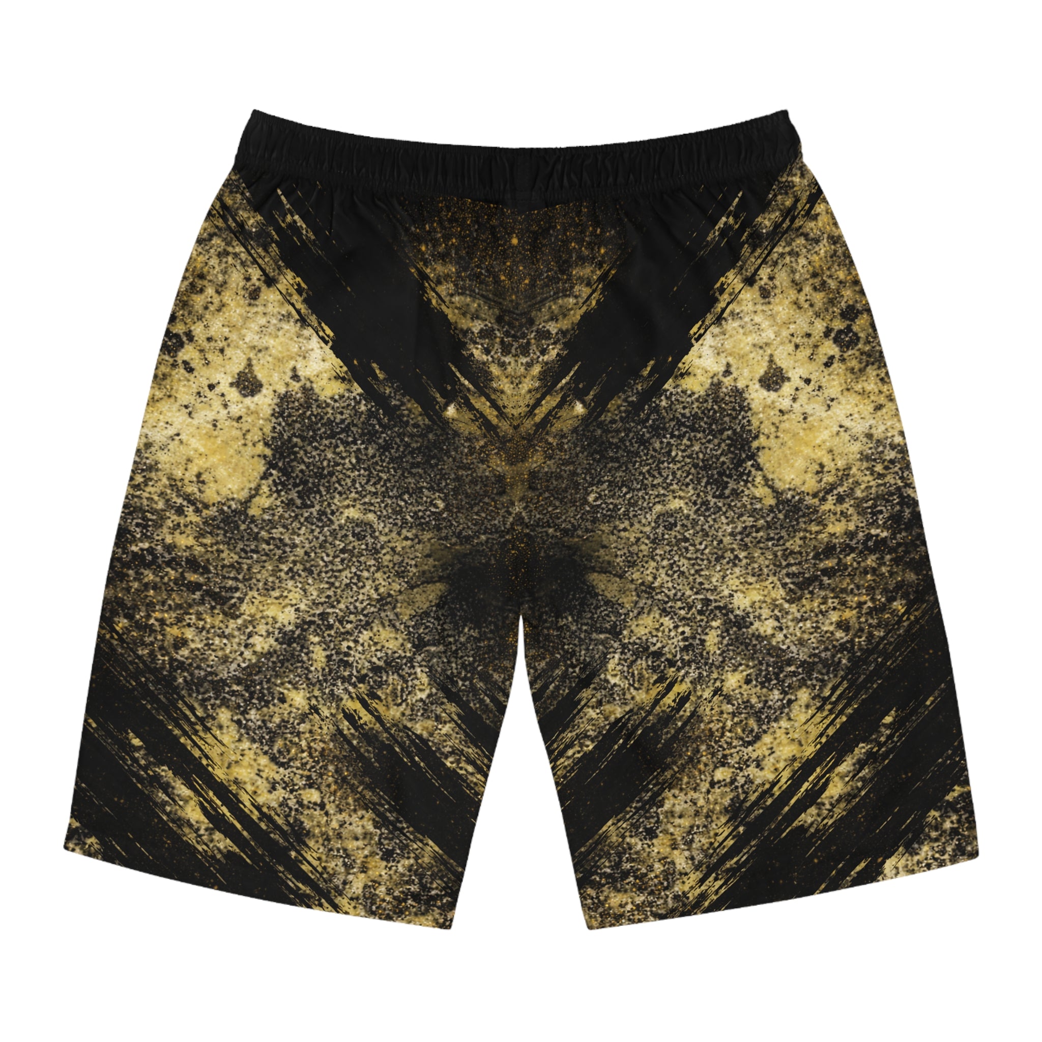 Serpentine Ocean Mineral-Inspired Board Shorts, Swimwear for Beach Days, Summer Vacations, Pool Parties, Surfing Attire, Water Sports