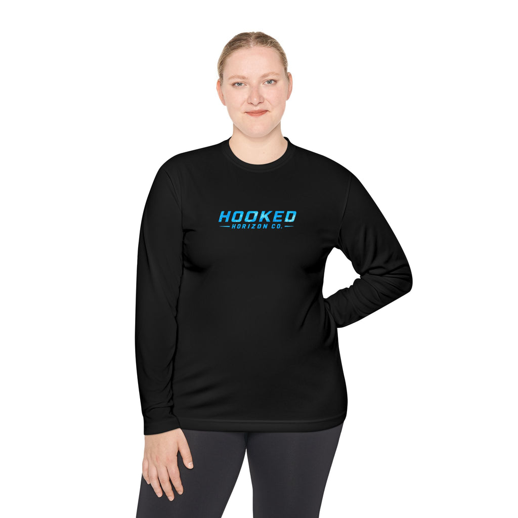 Moisture Wicking Classic Logo Tee—Horizon Co. Anchors Long Sleeve Tee — Lightweight Fishing Shirt