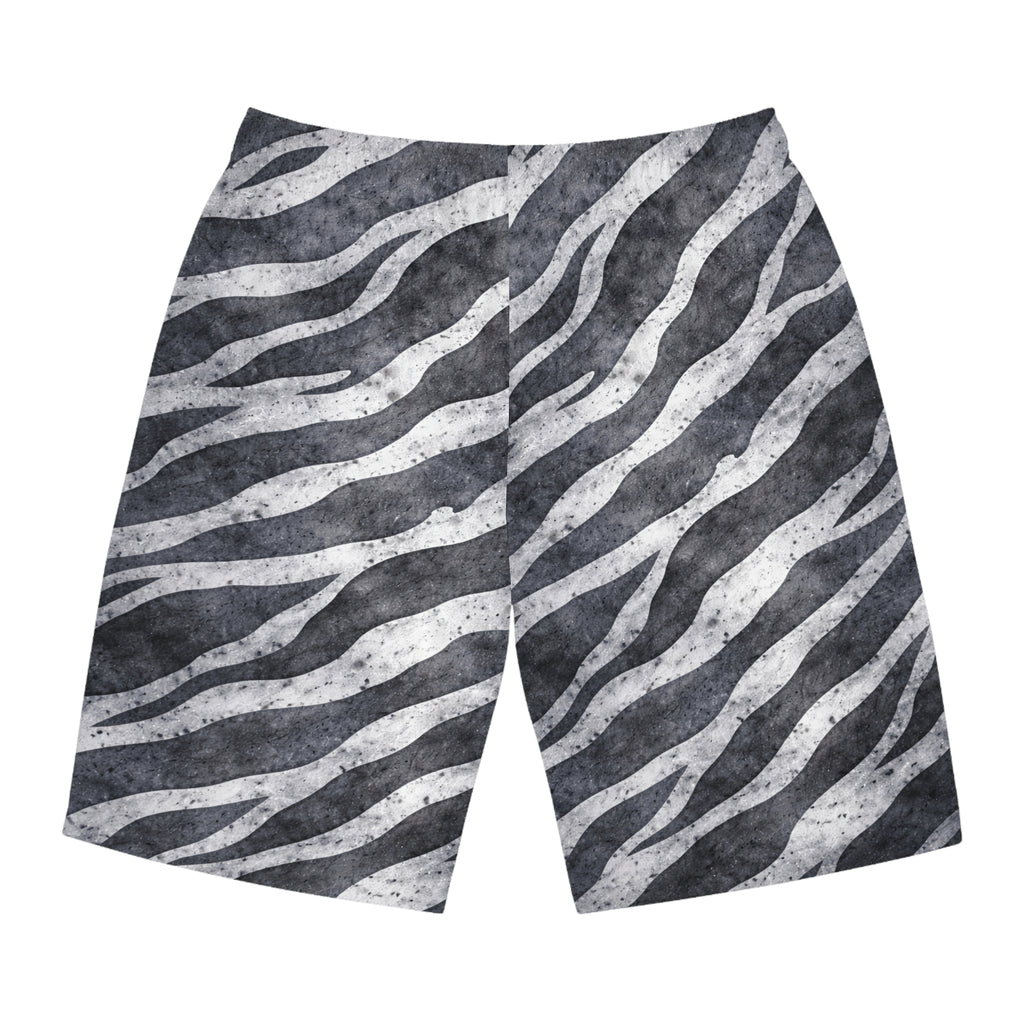 Tiger Shark Ocean-Inspired Board Shorts, Swimwear for Beach Days, Summer Vacations, Pool Parties, Surfing Attire, Water Sports