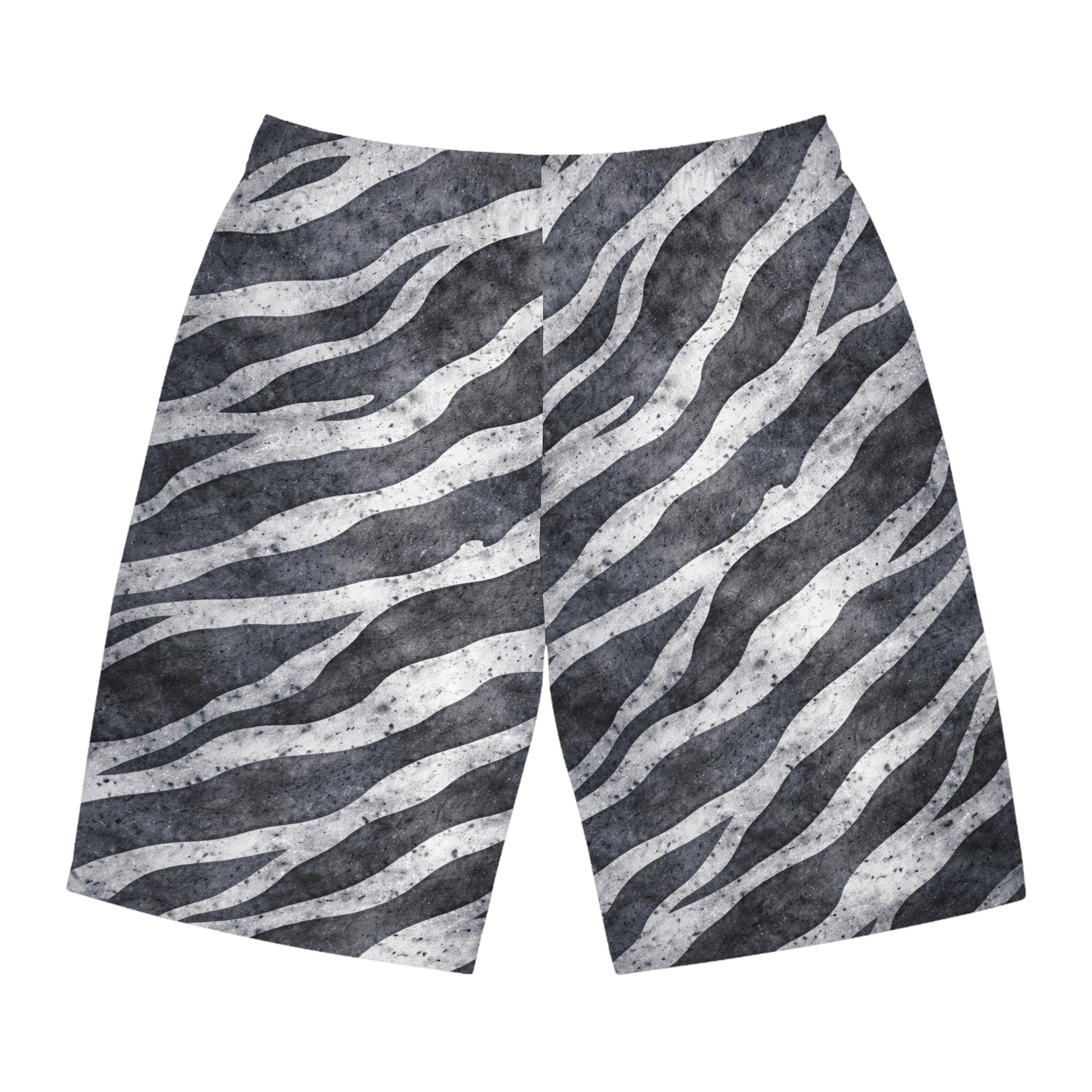 Tiger Shark Ocean-Inspired Board Shorts, Swimwear for Beach Days, Summer Vacations, Pool Parties, Surfing Attire, Water Sports