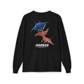 USA Manta Ray Hooked Horizon Co.  Classic Logo Unisex Long Sleeve Pocket T-Shirt
