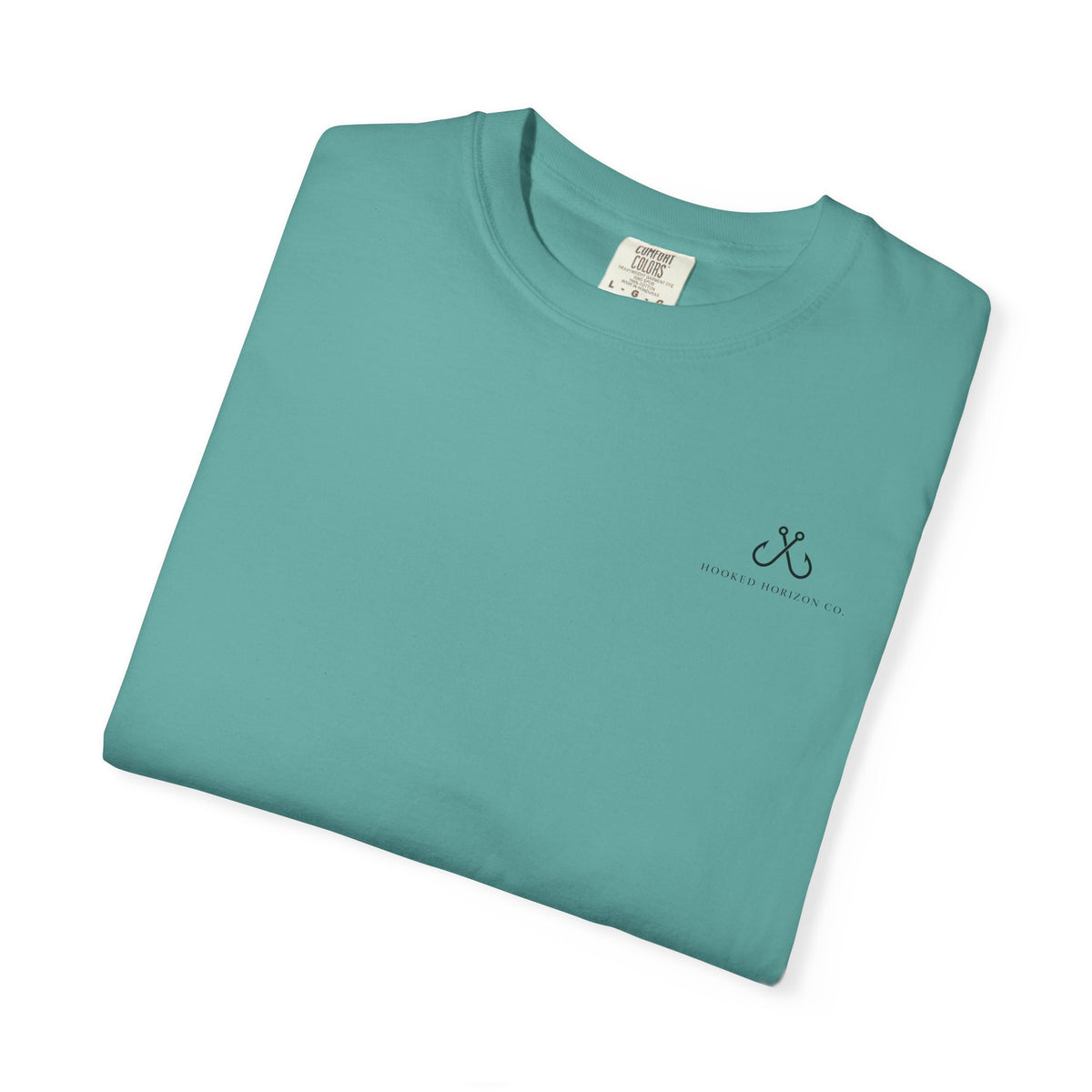 Shark Tee — "Deep Drift on the Water" Fishing Graphicishing Tee for Angler Lovers, Shark Lovers, Ocean Tee