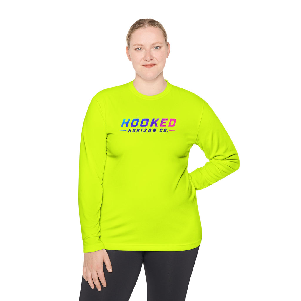 Moisture Wicking Classic Logo Shark Tee —Horizon Co. Anchors Long Sleeve Tee — Lightweight Fishing Shirt
