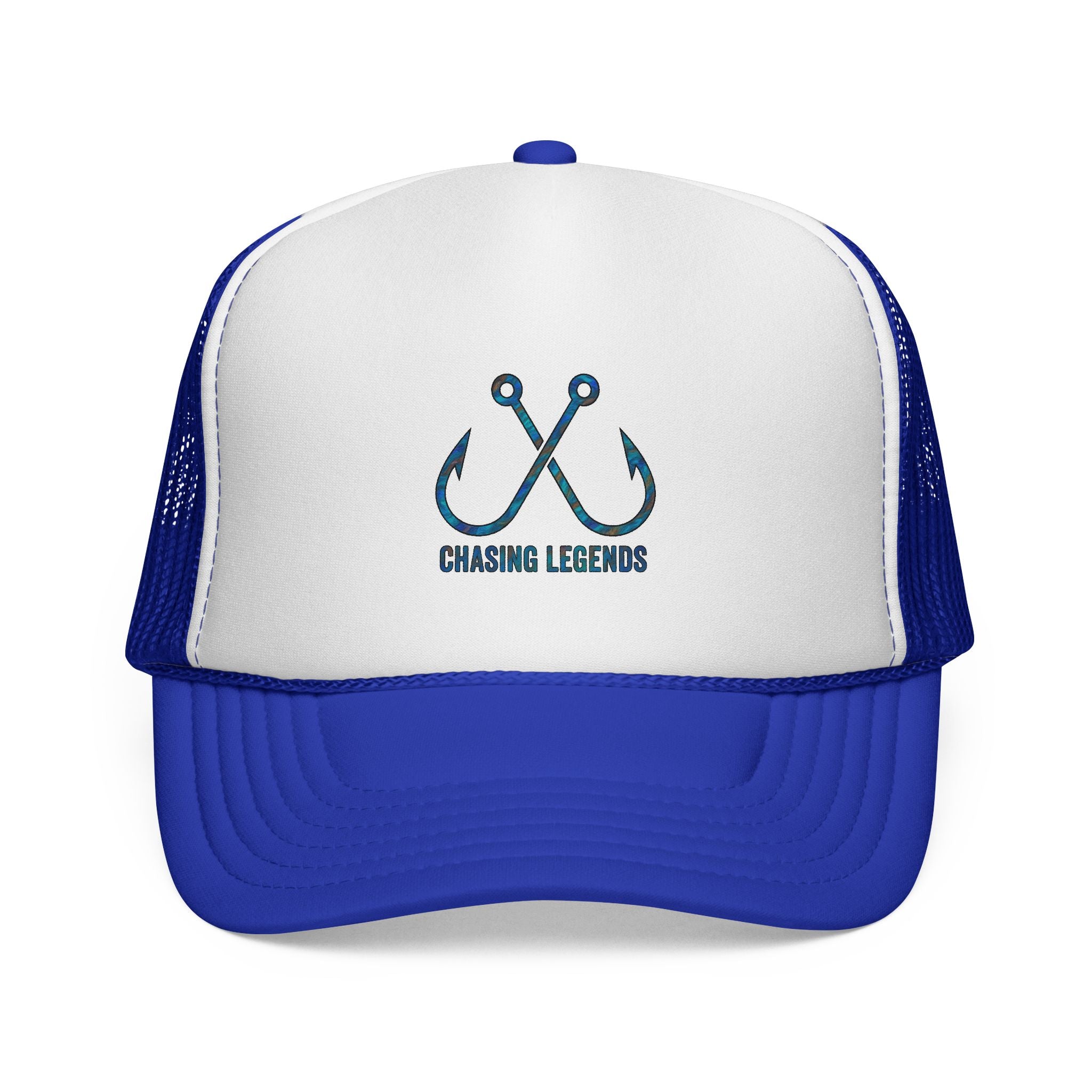 Copy of Trucker Cap — 'Chasing Legends' Fishing Hooks Logo