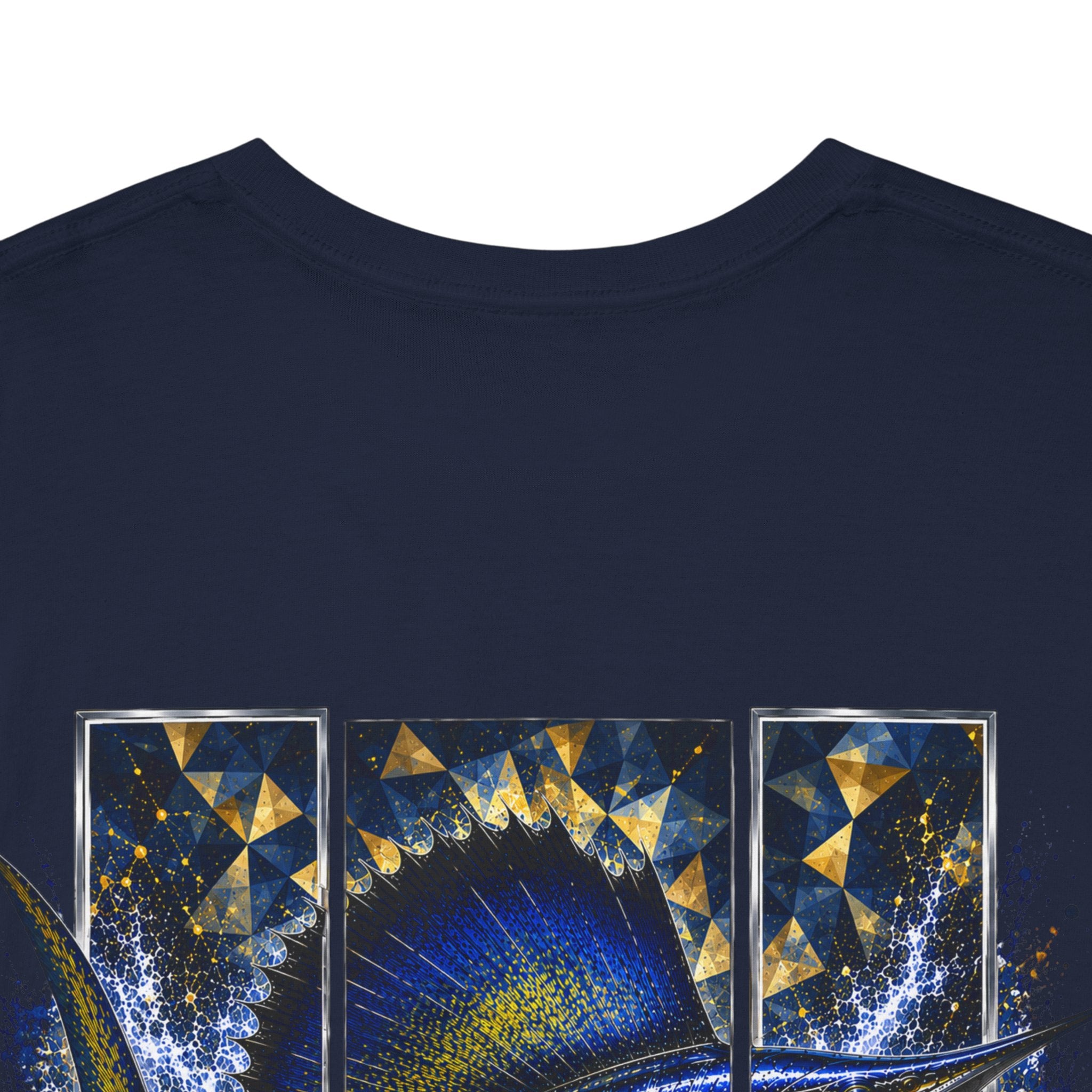 Sail Fish Hooked Horizon Co Tee—Ocean Graphic Tee — "Beloved" Ray Design