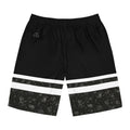 Volcanic Rock Men's Ocean-Inspired Board Shorts, Swimwear for Beach Days, Summer Vacations, Pool Parties, Surfing Attire, Water Sports