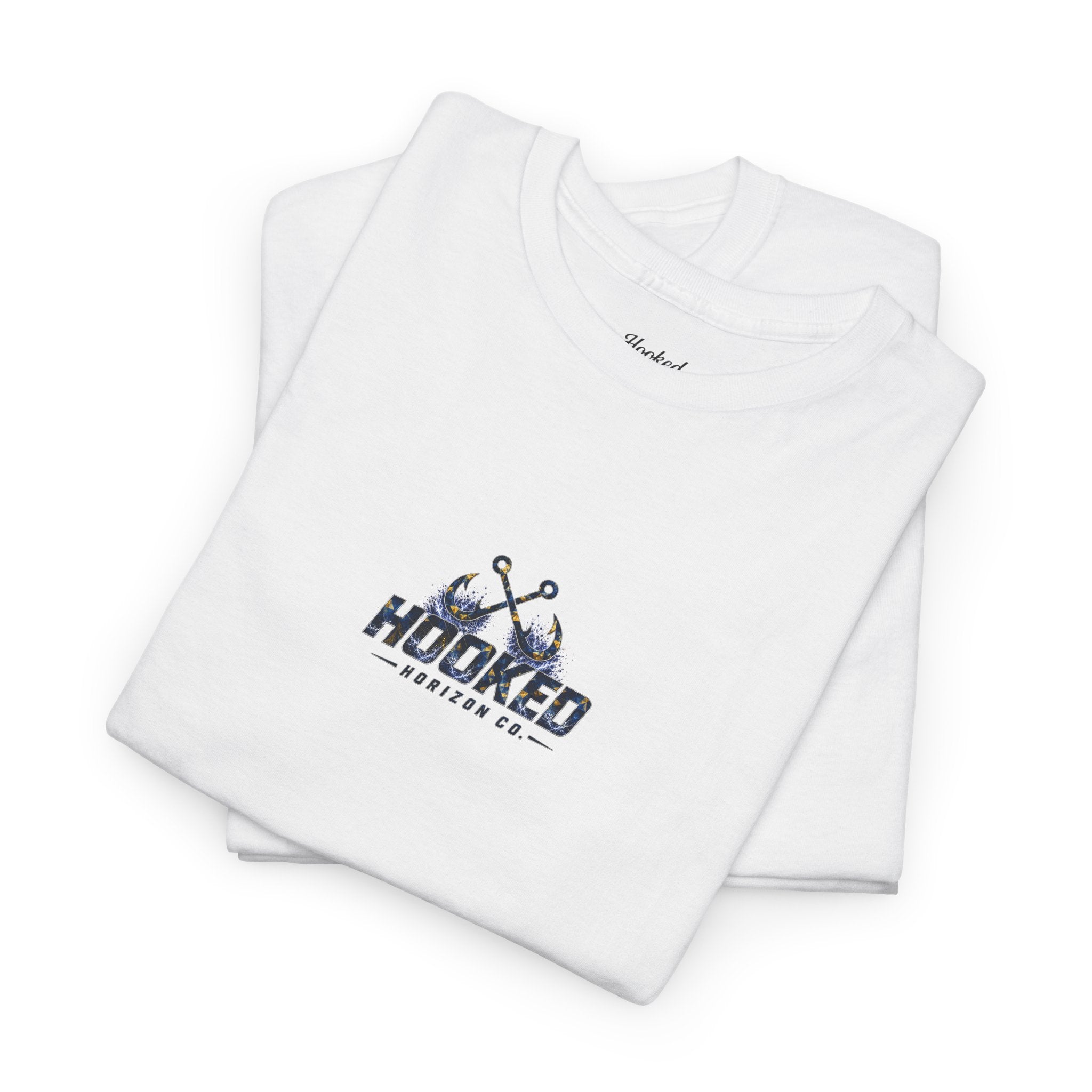 Sail Fish Hooked Horizon Co Tee—Ocean Graphic Tee — "Beloved" Ray Design