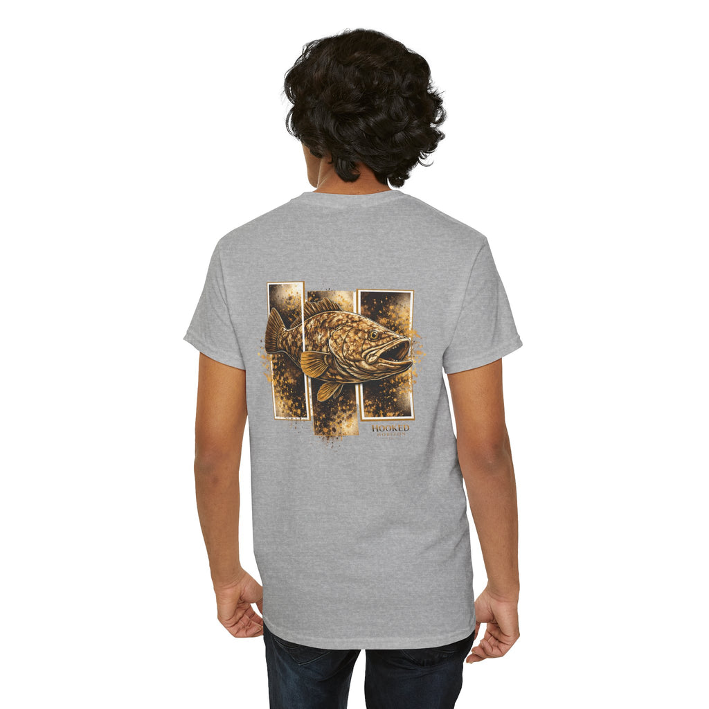 Grouper Hooked Horizon Co Tee—Ocean Graphic Tee — "Beloved" Ray Design