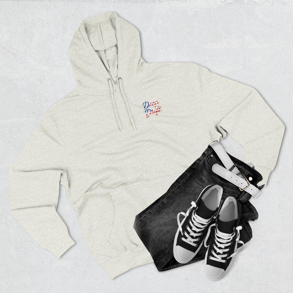 USA Deep Drift — Hooked Horizon Co. Neon Fishing Hoodie – "Chase the Horizon, Hook the Legend" Graphic