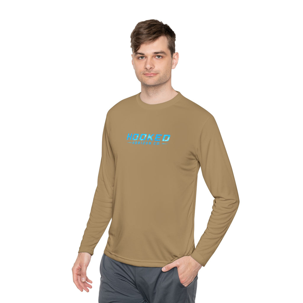 Moisture Wicking Classic Logo Tee—Horizon Co. Anchors Long Sleeve Tee — Lightweight Fishing Shirt