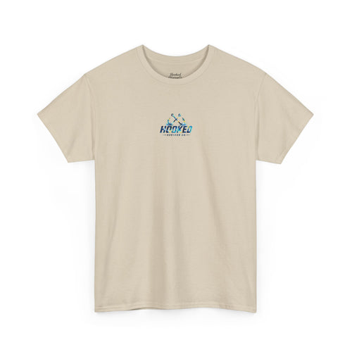 Barracuda Hooked Horizon Co Tee—Ocean Graphic Tee — "Beloved" Ray Design